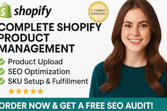 manually upload shopify products with SEO optimize, sku create and price updates