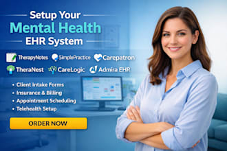 setup therapynotes simplepractice carepatron theranest carelogic admirra ehr