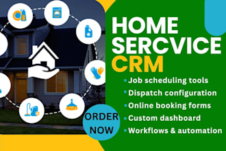 setup home service crm nutshell jobber housecall pro servicetitan improveit 360