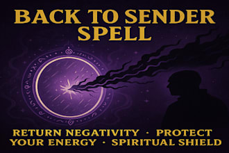 cast a powerful return to sender spell in 24 hours