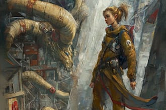 create concept art and illustration