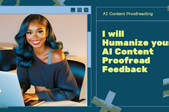 make ai content sound human proofreading and editing