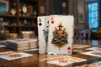 design art for card or board games