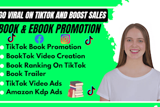 do tiktok booktok promotion tiktok video ads tiktok marketing to boost book sale