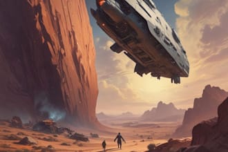 make spaceship, sci fi illustration and sci fi art