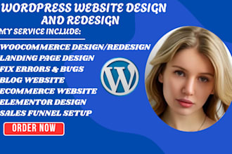 create rebuild or redesign wordpress website real estate website idx website mls