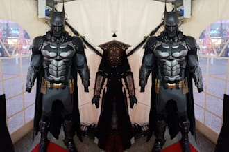 3d cosplay creation full costume anime armour 3d helmet mask design 3d printing