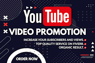 do organic youtube video promotion for channel growth