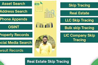 do real estate skip tracing  with accuracy