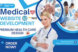 design medical website therapy website clinic website design healthcare website