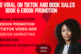do tiktok booktok promotion tiktok video ads tiktok marketing to boost book sale