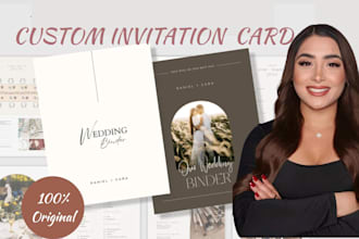 design custom wedding invitation cards digital printable cards for events