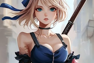 draw pfp, your character or photo into anime style