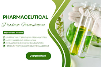provide expert pharmaceutical formulation for tablets, capsules, and more
