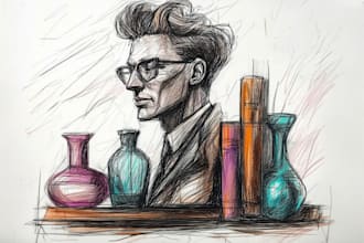 create an illustrated sketch of your presentation or event
