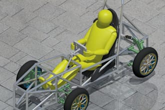 create 3d cad models and technical drawings