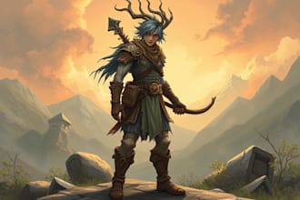 draw your d and d character and oc