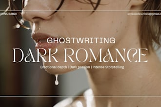 ghostwrite steamy dark romance, erotica stories and spicy fiction stories