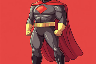 draw your favorite superhero character and comic