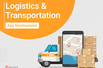 develop logistic app, moving company app, cargo app, freight, truck booking app