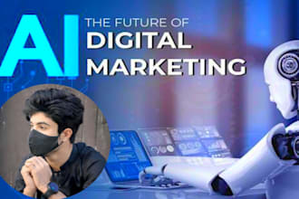 do ai digital marketing web development, ai chatbot, with ai  robotic control