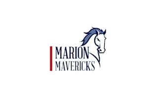design marion mavericks elementary school logo