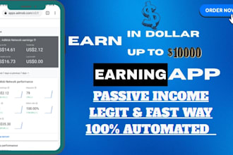 build your passive income android app with admob and reward system