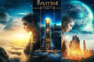 craft premium sci fi I science fiction book covers