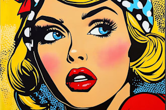 draw your photo into amazing pop art roy lichtenstein