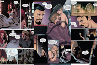 draw erotic nsfw comic interracial manga comic book bdsm intersexual comic
