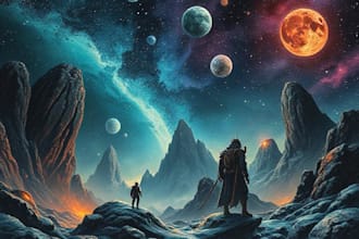 craft premium sci fi I science fiction book covers