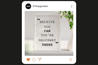 create stunning motivational quote posts for social media