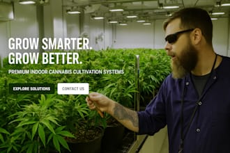 design cbd website, marijuana website, cannabis,  weed, hemp ecommerce website