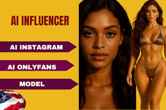 do realistic ai influencer model for ai onlyfans, fanvue, instagram and flux ai