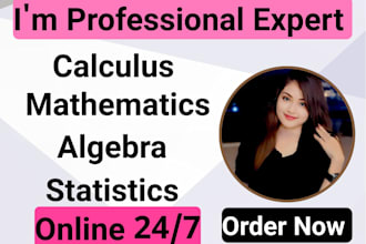 teach you calculus, algebra, math, statistics, and mathematics