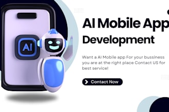 develop ai mobile apps, ai websites, custom ai saas applications