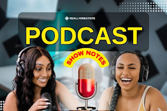 create, edit, and SEO optimize your podcast to boost rankings and listeners