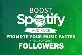 do usa spotify organic profile followers music audience