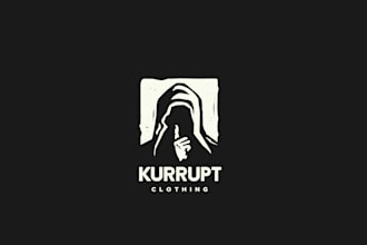 design a minimalist luxury fashion and clothing logo