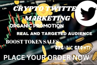 do token launch,nft ,sol,memecoin, cto,dex, organic  crypto twitter promotion