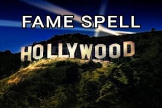 cast fast fame spell powerful talent popularity  spell