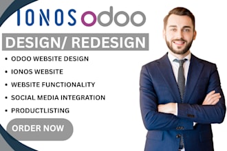 design ionos website, odoo website, redesign ionos website, ionos website, odoo