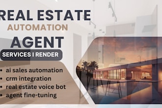 build intelligent automation agent,n8n ai chatbot rpa powered real estate webapp