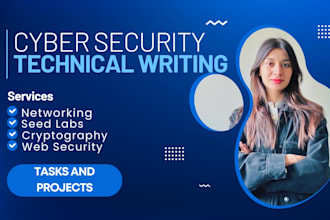 do cybersecurity technical writing and report writing