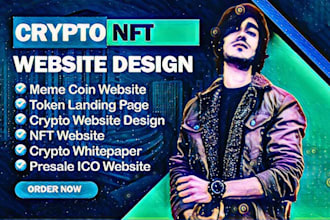 create crypto website token website , meme website wordpress