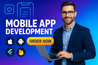 do ios app development, android app creation, flutter mobile app development