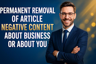 remove mugshots delete bad articles negative links personal information google