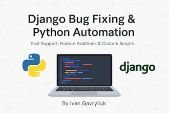 build a custom django ecommerce website with payment integration