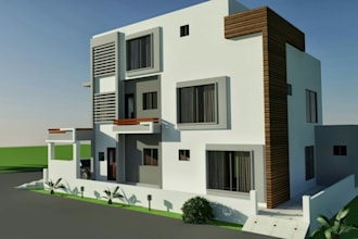 do house model, 3d floor plan, virtual house tour, sketchup 3d model, render