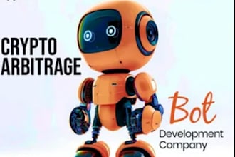 develop  hft bot, ai crypto trading bot, arbitrage bot cex arbitrage trading bot